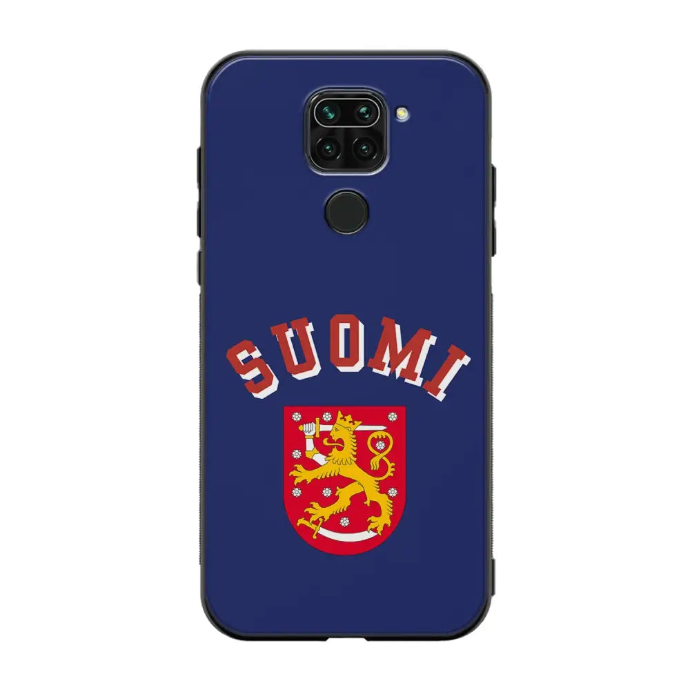 Xiaomi Redmi Note 9 jääkiekko suojakuoret - Leijonat Suomi - Ei