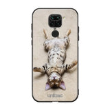 Xiaomi Redmi Note 9 kissa suojakuoret - Relaxing Cat - Ei