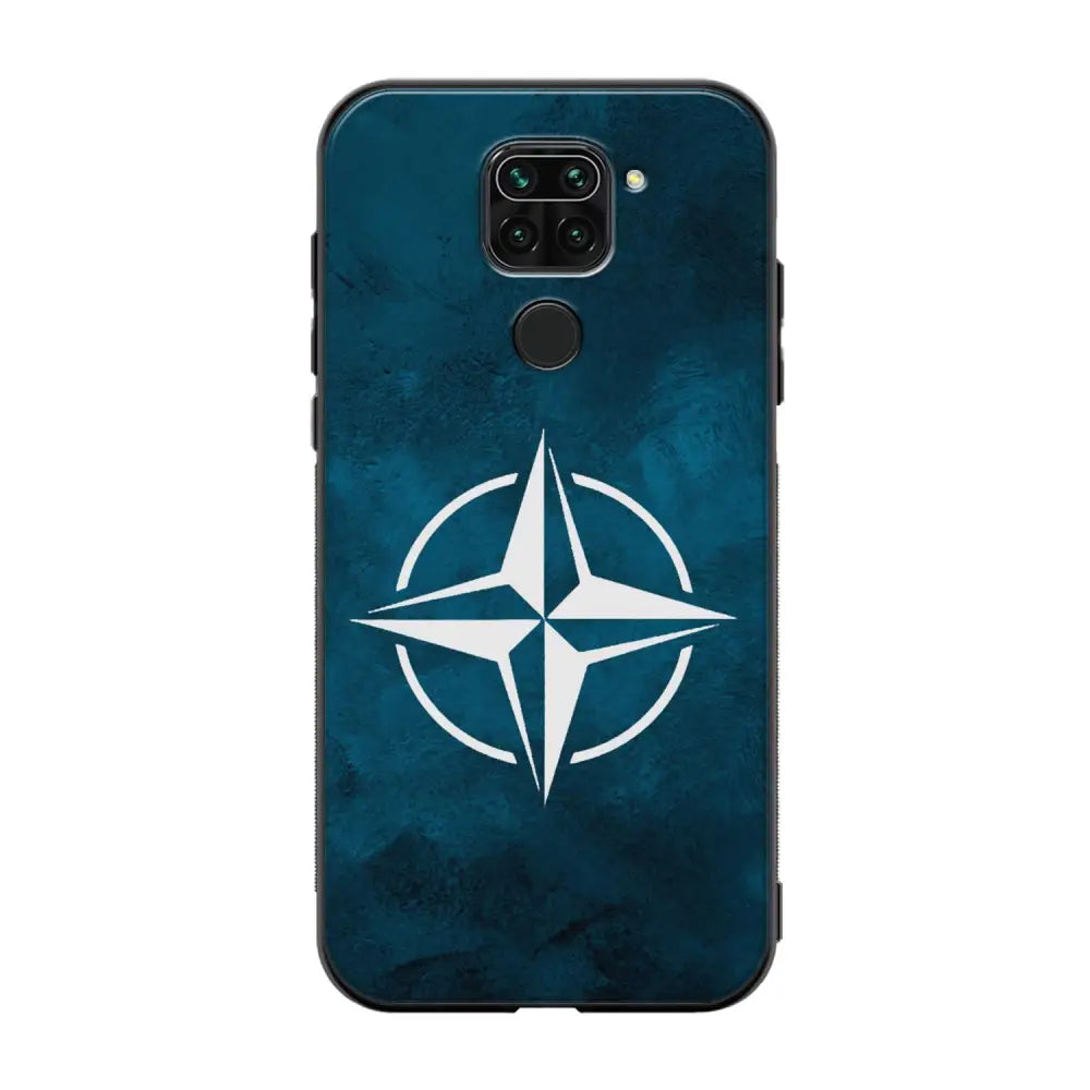 Xiaomi Redmi Note 9 nato suojakuoret - Sininen - Ei