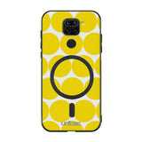 Xiaomi Redmi Note 9 pallo suojakuoret - Keltainen Pallo