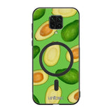 Xiaomi Redmi Note 9 Pro hedelmä suojakuoret - Avocados