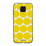 Xiaomi Redmi Note 9 Pro pallo suojakuoret - Keltainen Pallo - Ei