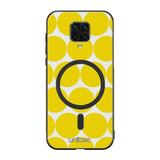 Xiaomi Redmi Note 9 Pro pallo suojakuoret - Keltainen Pallo