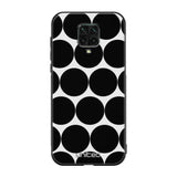 Xiaomi Redmi Note 9 Pro pallo suojakuoret - Musta Pallo - Ei