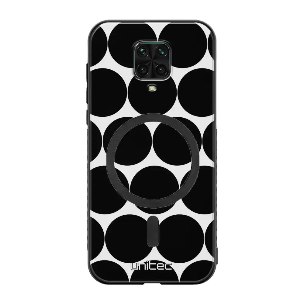 Xiaomi Redmi Note 9 Pro pallo suojakuoret - Musta Pallo