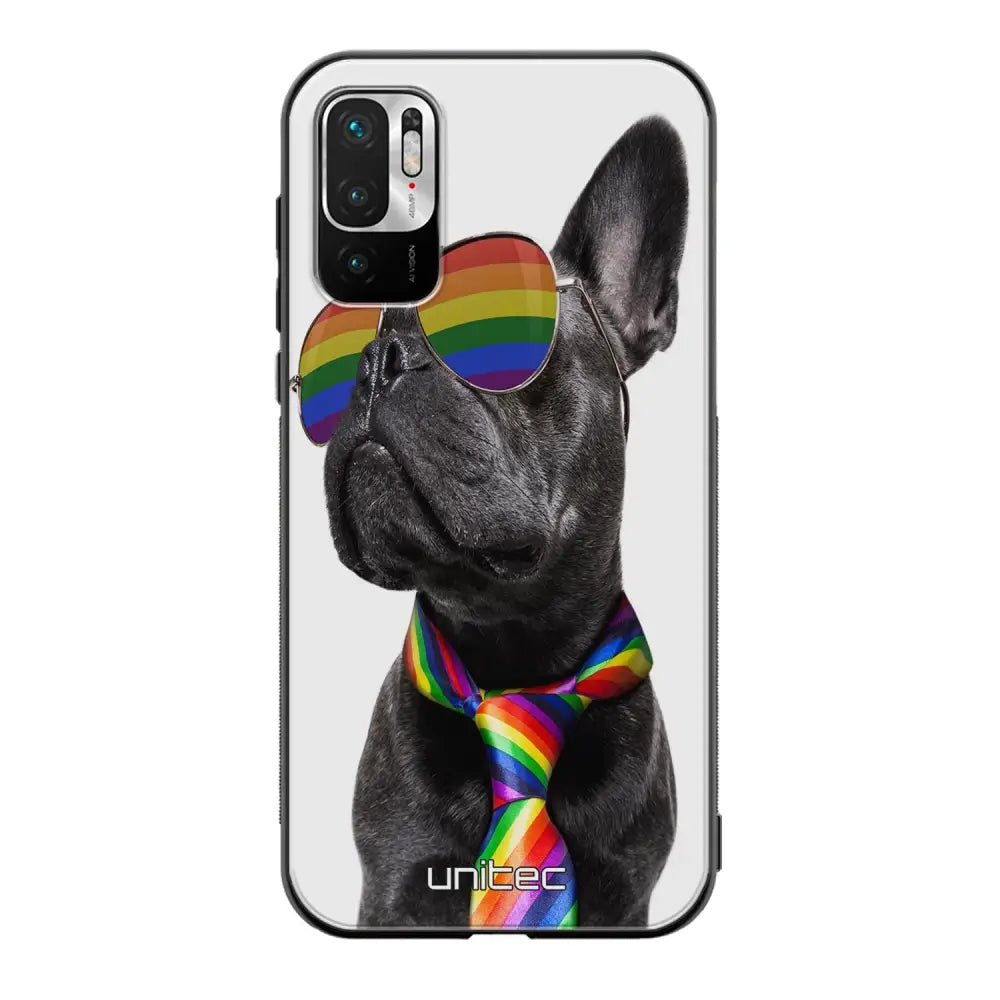 Xiaomi Redmi Note 9 Pro pride suojakuoret - Pride Dog - Ei