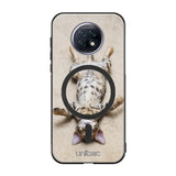 Xiaomi Redmi Note 9T kissa suojakuoret - Relaxing Cat