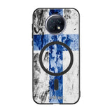 Xiaomi Redmi Note 9T suojakuoret - Painted Finnish Flag