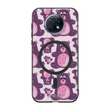 Xiaomi Redmi Note 9T suojakuoret - Purple Teddy Bear