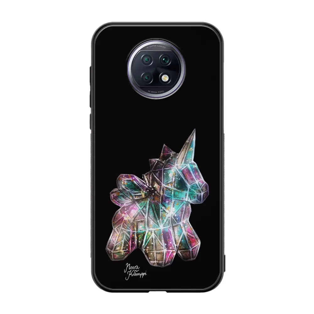 Xiaomi Redmi Note 9T unicorn suojakuoret - Musta - Noora Kämppi - Ei