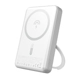 MagSafe Powerbank / Varavirtalähde Jalustalla 10000mAh – Hopea