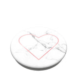 Popsocket Original – Marmori valkoinen Stoney Heart