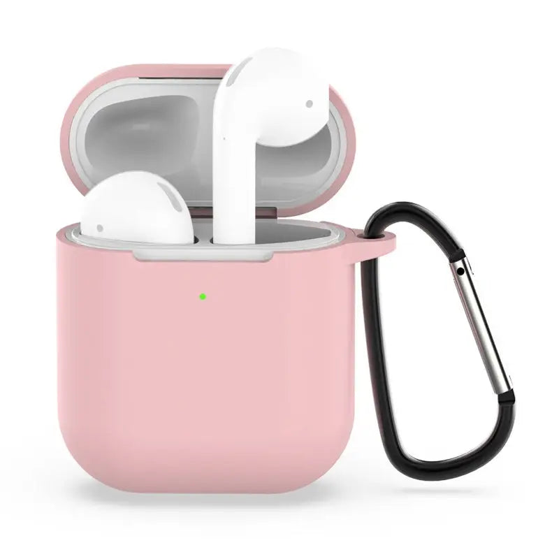 AirPods 1/2 Silikonikotelo - Pinkki