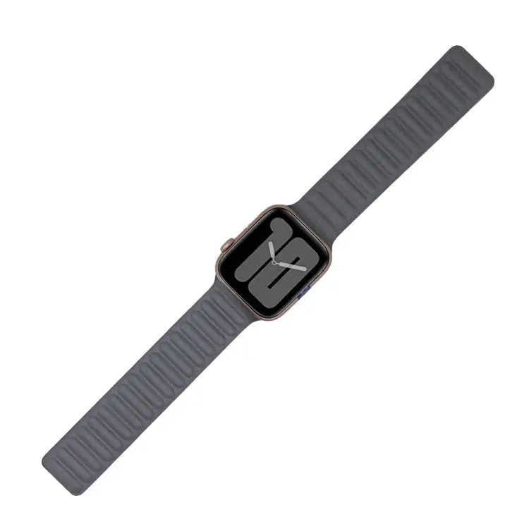 Apple Watch 38 / 40 / 41 mm Magneettinen nahkaranneke - Harmaa