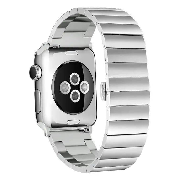Apple Watch 42 / 44 / 45 mm Metalliranneke - Hopea