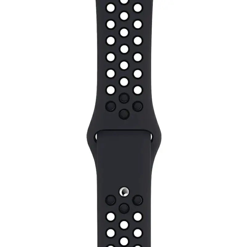 Apple Watch 42 / 44 / 45 mm Urheiluranneke - M/L - Musta/Musta