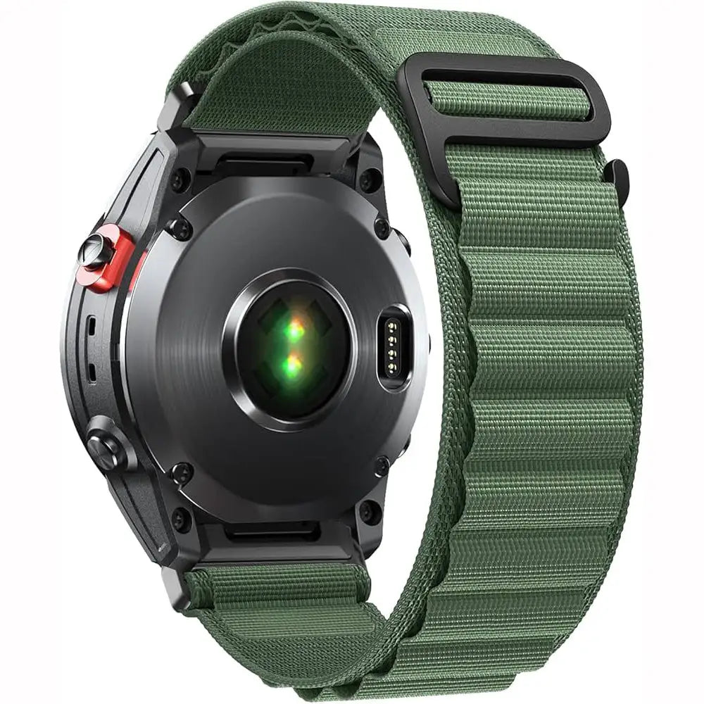 Garmin QuickFit Alpine ranneke 22mm - Vihreä
