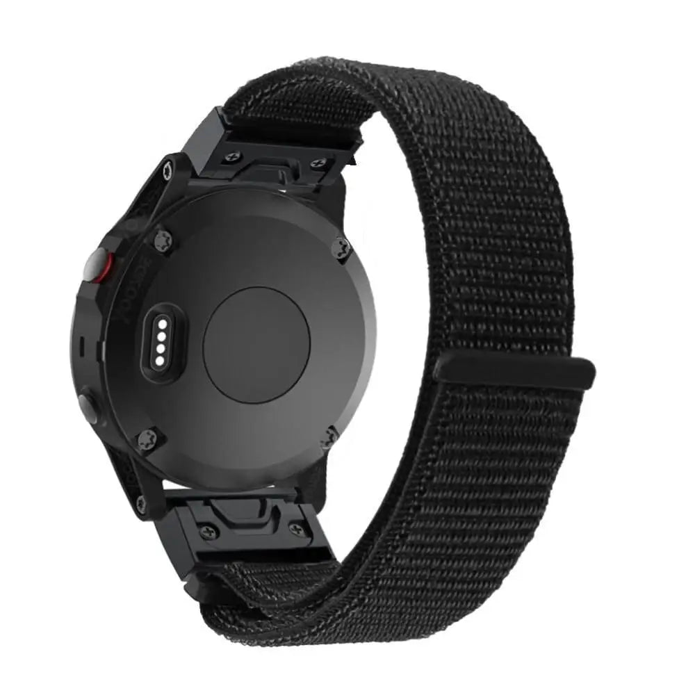 Garmin QuickFit Nailonranneke 22mm - Musta