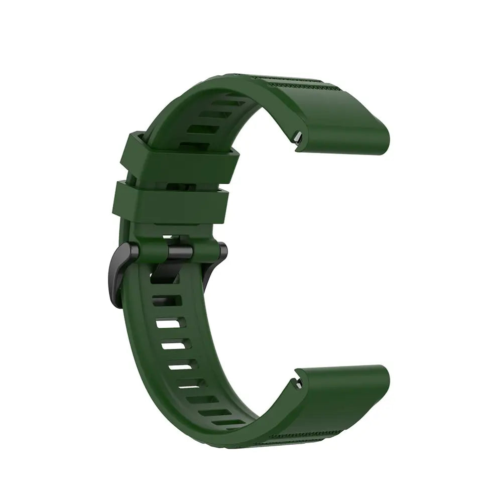 Garmin QuickFit Silikoniranneke 20mm - Army Green