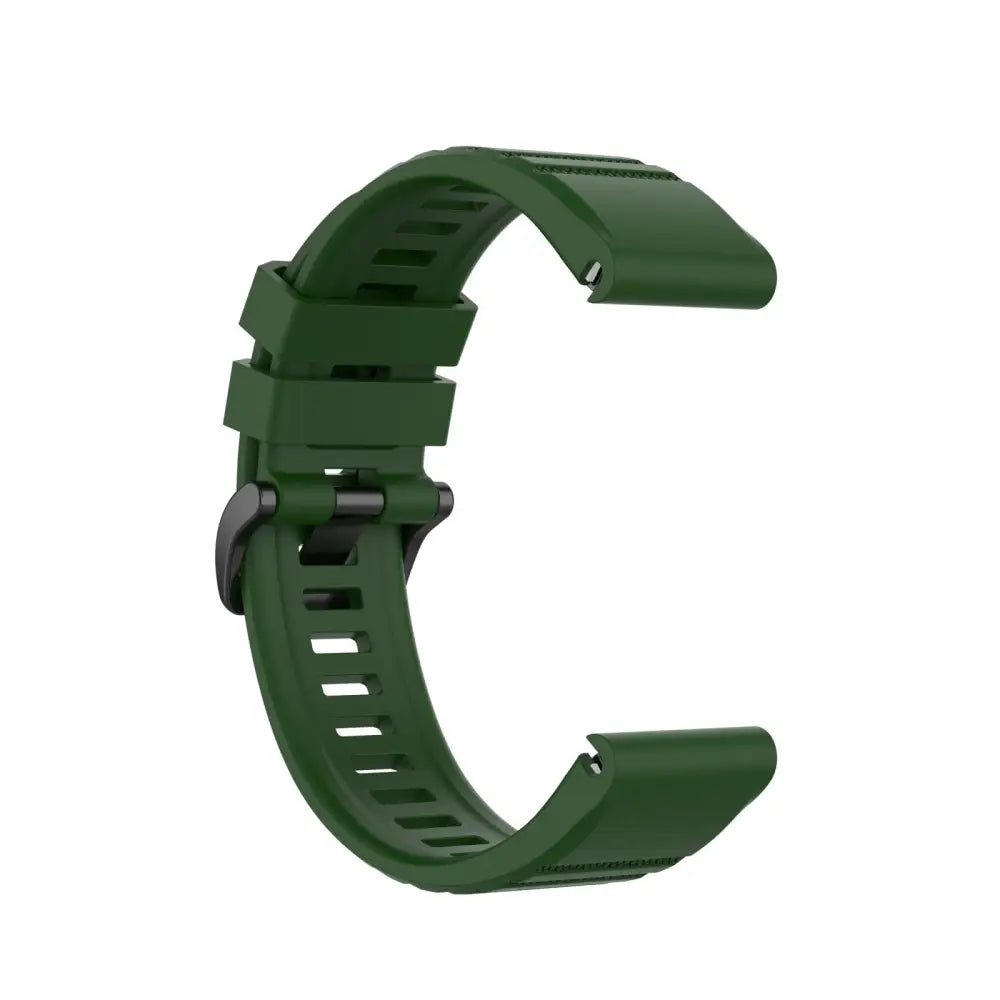 Garmin QuickFit Silikoniranneke 22mm - Army Green