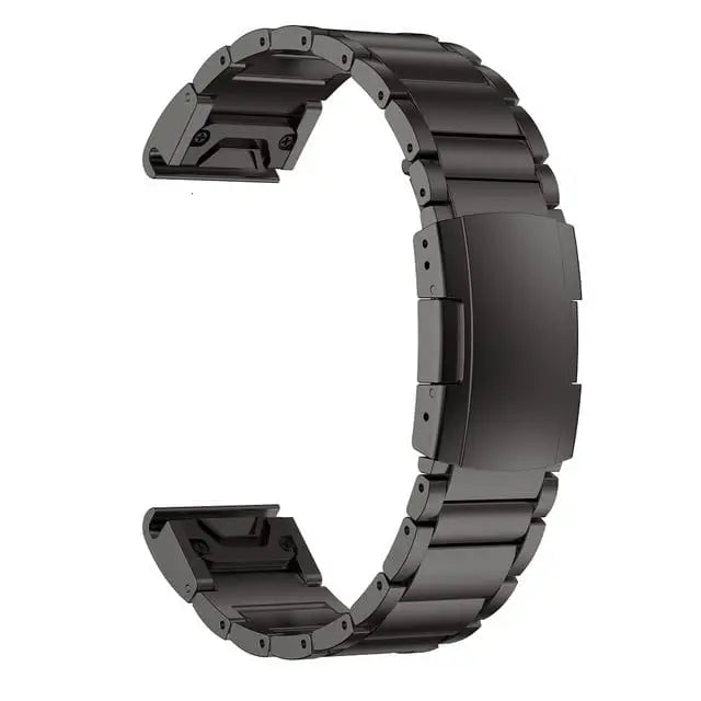 Garmin QuickFit Titaaniranneke 26mm - Musta