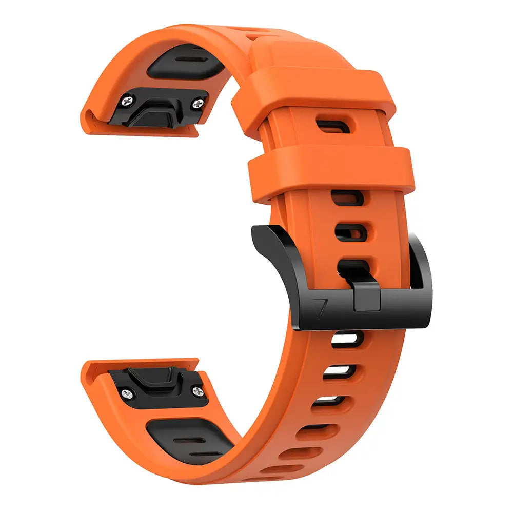 Garmin QuickFit Urheiluranneke 26mm - Oranssi-Musta