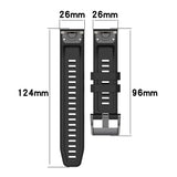 Garmin QuickFit Urheiluranneke 26mm - Oranssi-Musta