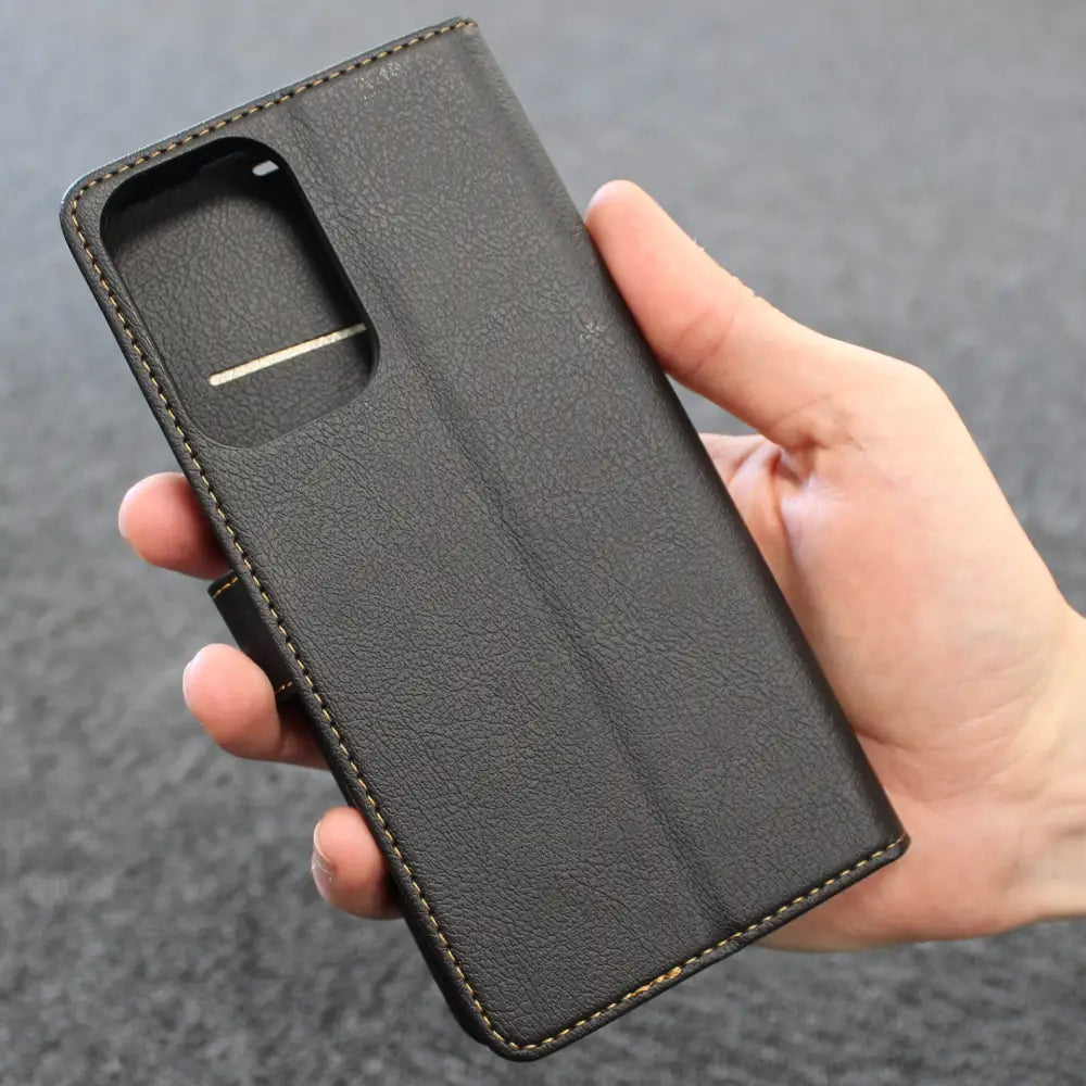 Google Pixel 6a Lompakko Suojakuori - Musta