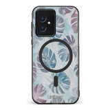 Honor 100 kukka suojakuoret - Monstera Texture