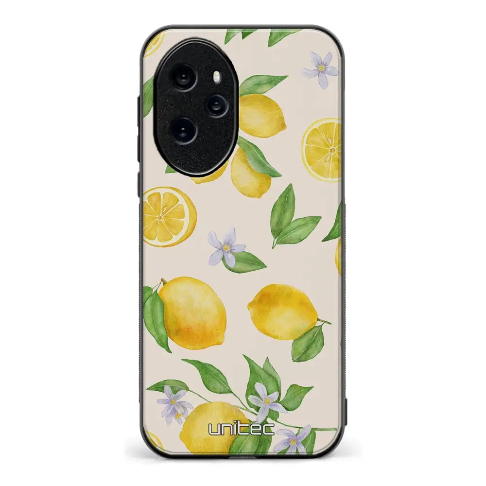 Honor 100 Pro hedelmä suojakuoret - Lemon - Ei