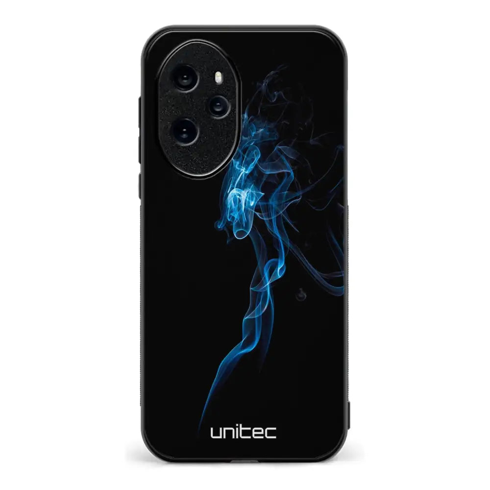 Honor 100 Pro suojakuoret - Blue Smoke On Black - Ei
