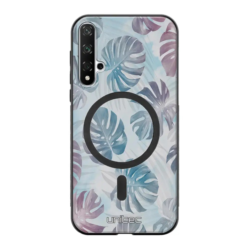 Honor 20 kukka suojakuoret - Monstera Texture