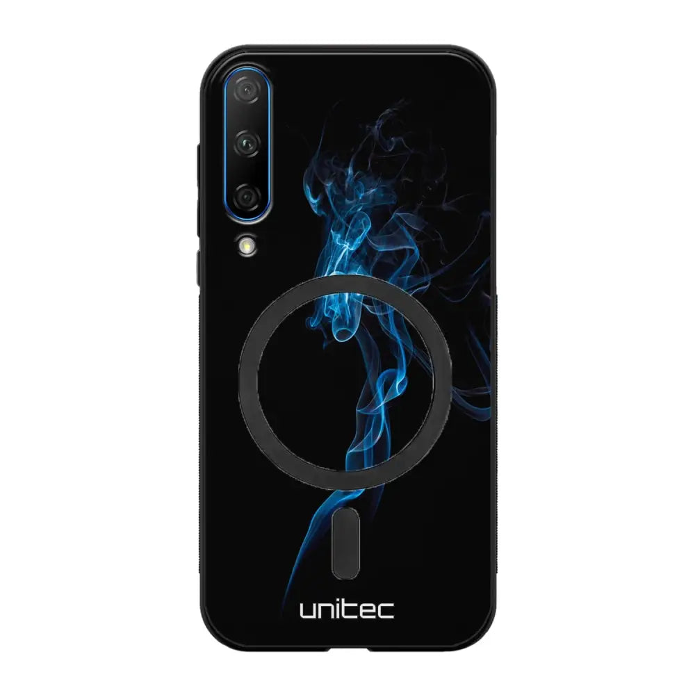 Honor 20 Lite suojakuoret - Blue Smoke On Black