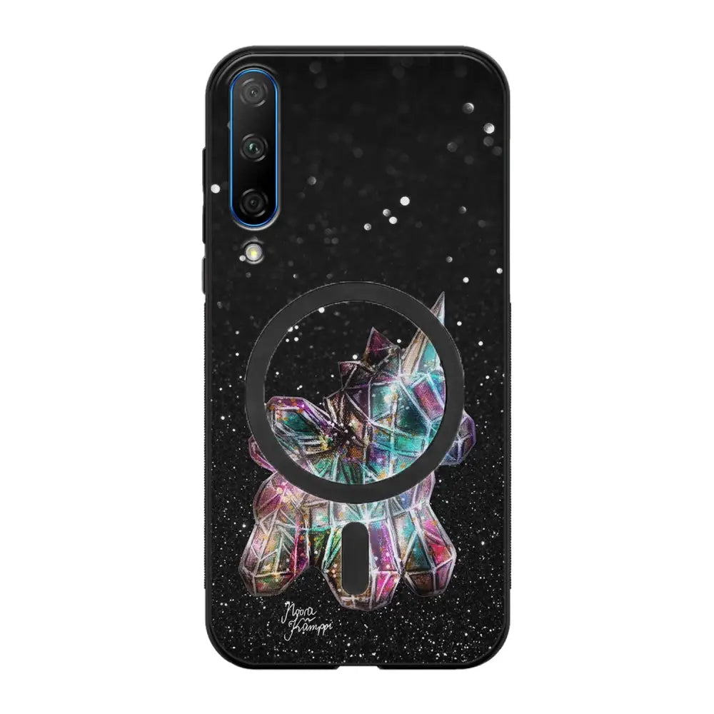 Honor 20 Lite unicorn suojakuoret - Valkoinen - Noora Kämppi