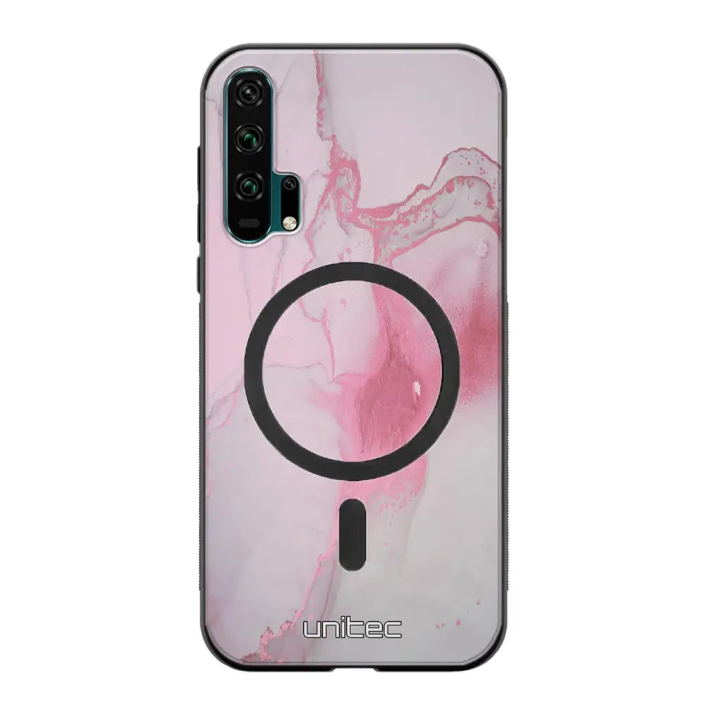 Honor 20 Pro marmori suojakuoret - Pink Pok Rie