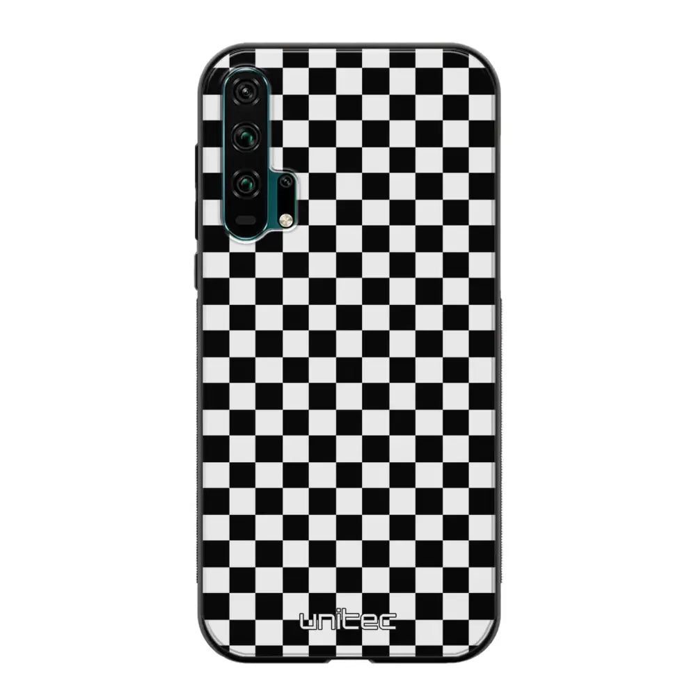 Honor 20 Pro suojakuoret - Black And White - Ei