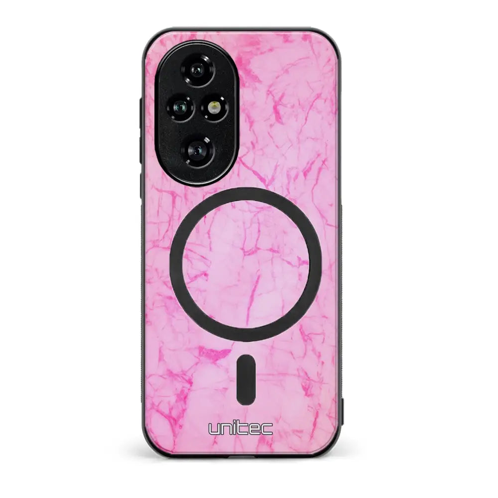 Honor 200 Pro marmori suojakuoret - Light Pink Marble