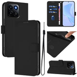 Honor 200 Smart Lompakko Suojakotelo Musta