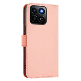 Honor 200 Smart Lompakko Suojakotelo Vaaleanpunainen