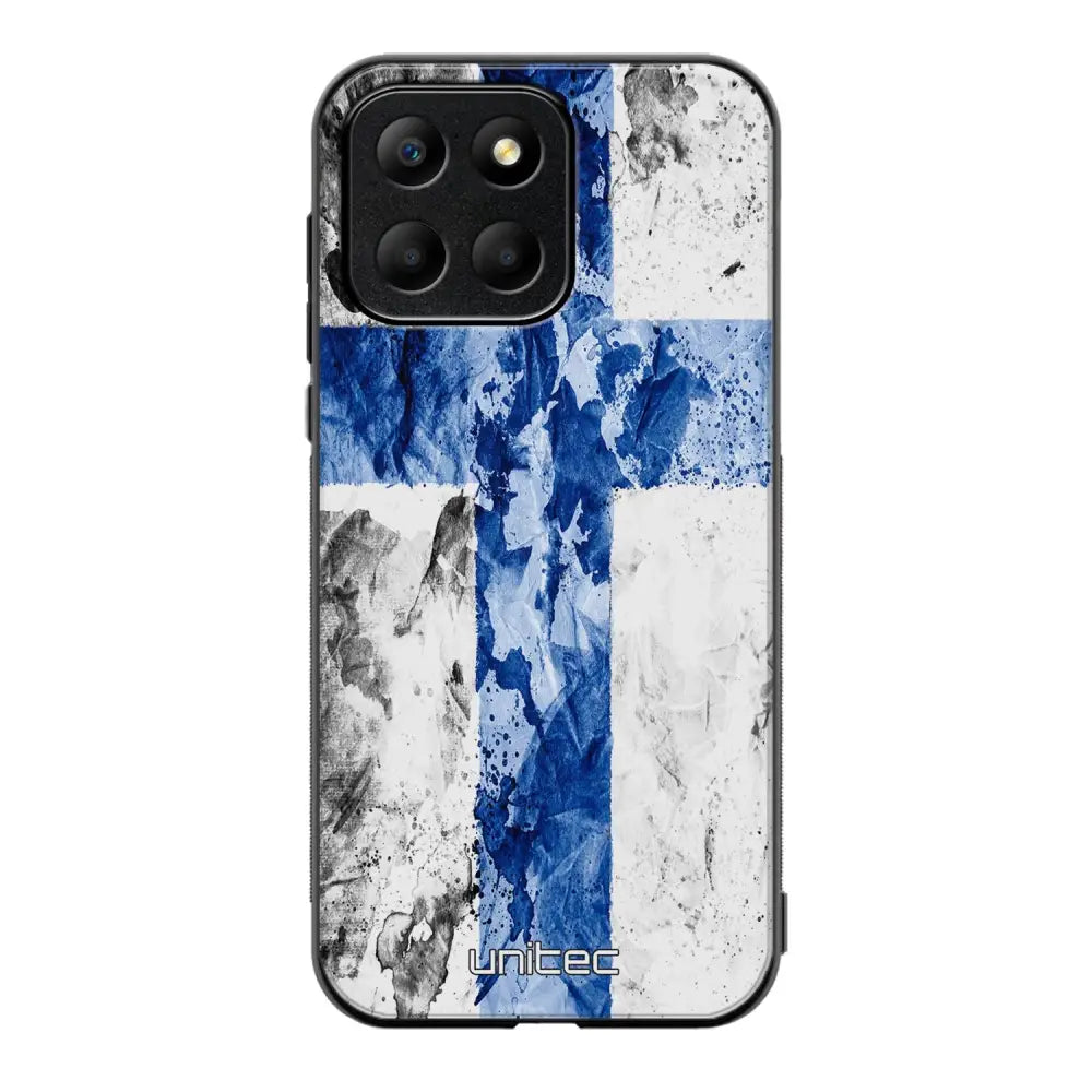 Honor 200 Smart suojakuoret - Painted Finnish Flag - Ei