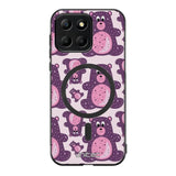 Honor 200 Smart suojakuoret - Purple Teddy Bear
