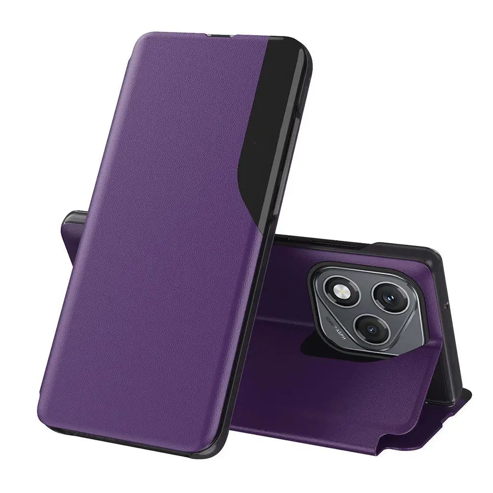 Honor 400 Lite Flip Suojakotelo - Violetti