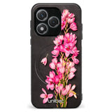 Honor 400 Lite kukka suojakuoret Pink Flowers