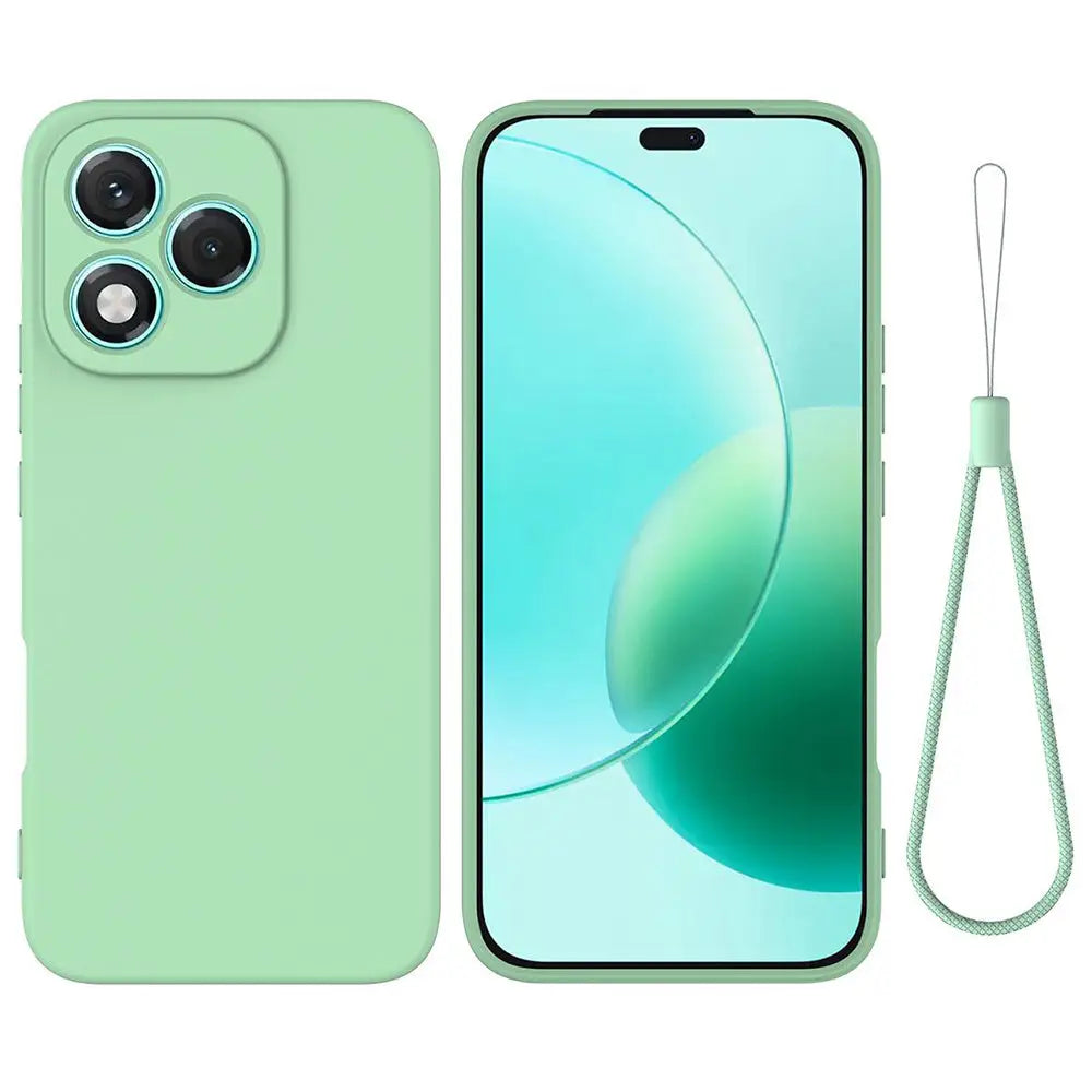 Honor 400 Lite Silikonisuoja - Vihreä