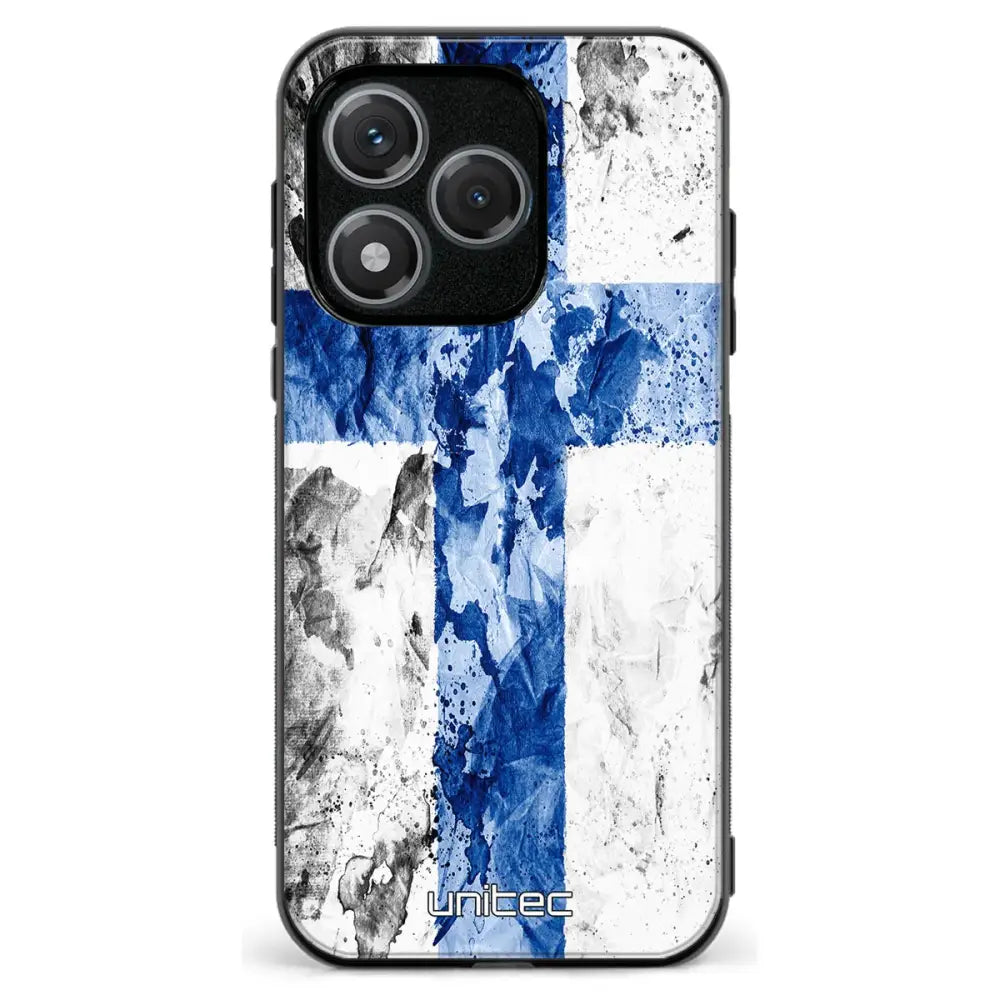 Honor 400 Lite suojakuoret Painted Finnish Flag Ei