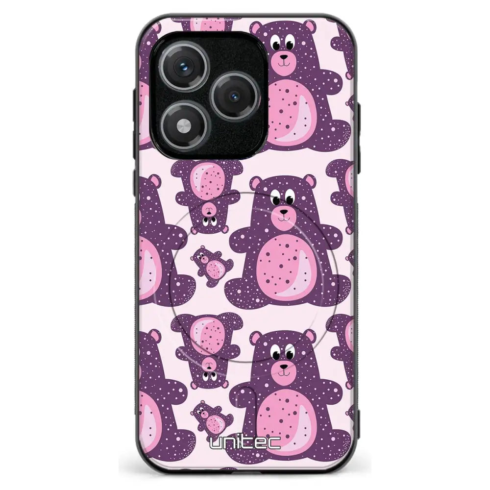 Honor 400 Lite suojakuoret Purple Teddy Bear