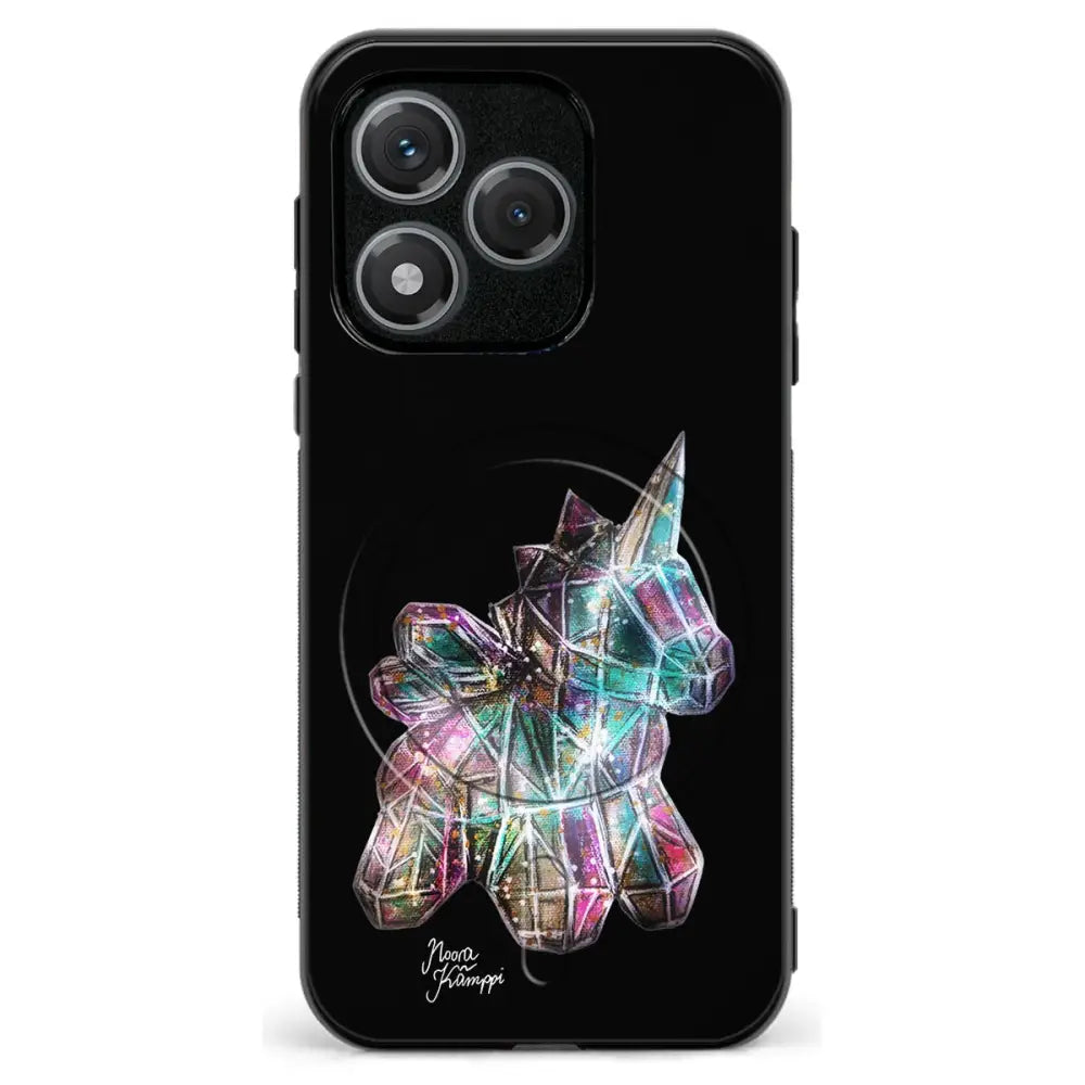 Honor 400 Lite unicorn suojakuoret Musta Noora Kämppi