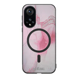 Honor 50 marmori suojakuoret - Pink Pok Rie