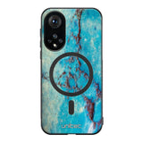 Honor 50 marmori suojakuoret - Turquoise Marble