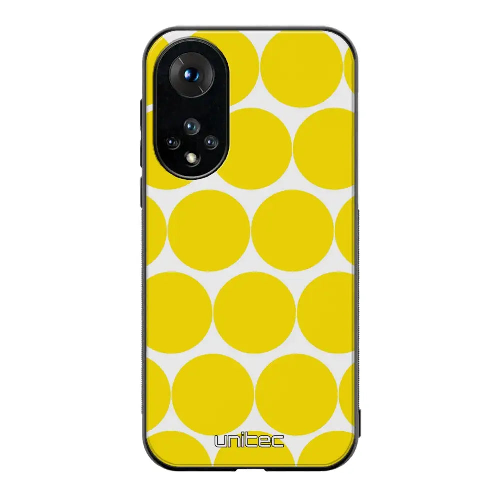 Honor 50 pallo suojakuoret - Keltainen Pallo - Ei